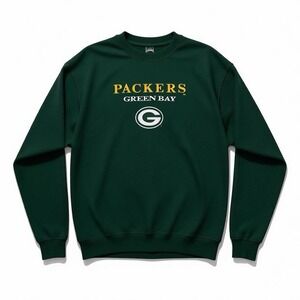 Vintage 90s Green Bay Packers Salem Sportswear Crewneck Sweatshirt Large NFL‎